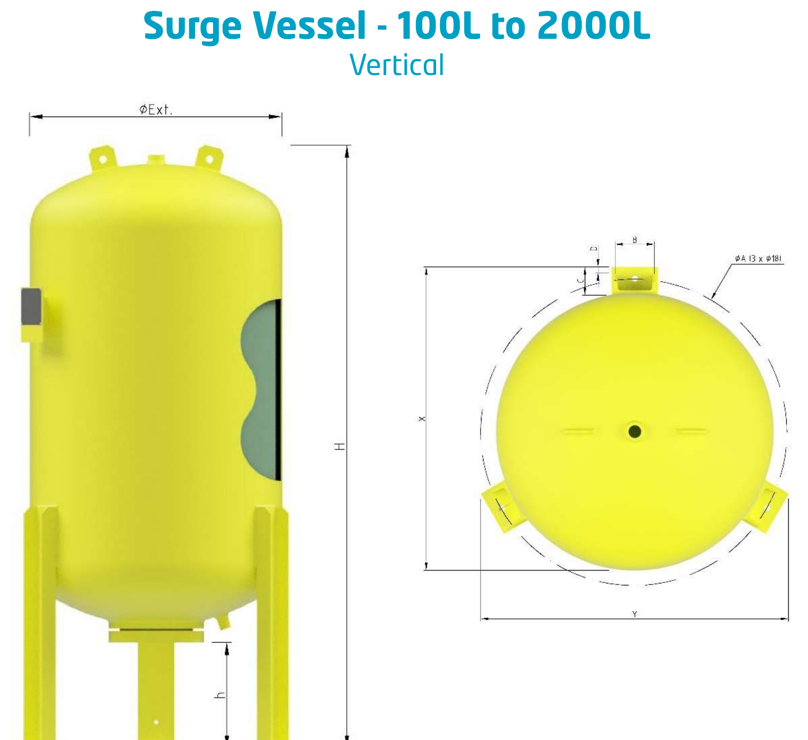 Bladder Surge Vessel drawing 1